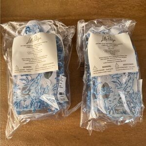 🆕 Lilly Pulitzer towel clips I have two sets in this bundle